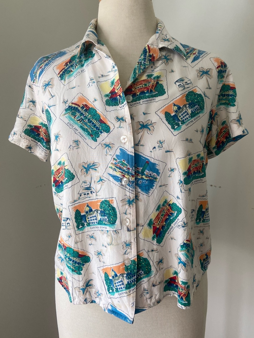 Retro Vacation Top🌴🕶️